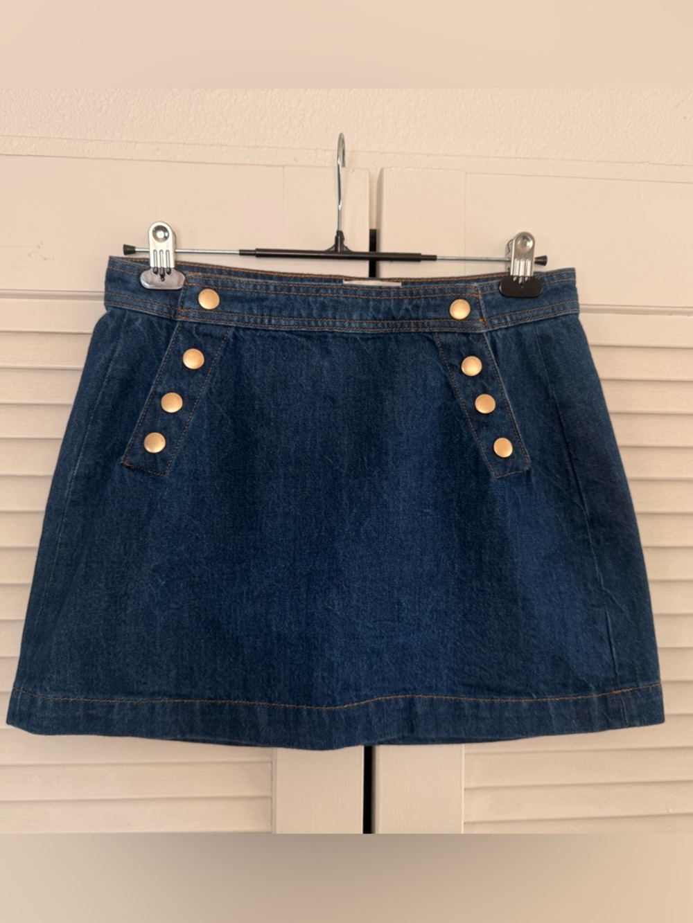 Frame Denim Mini Skirt